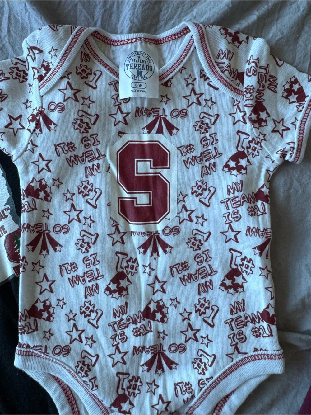 Stanford Baby Trio - Maroon, White, Black